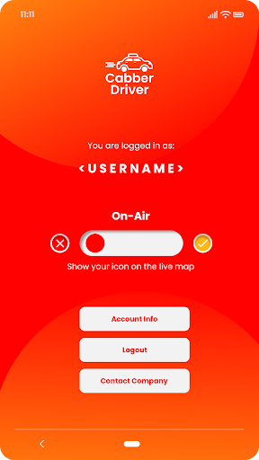 Cabber Driver Screen 3