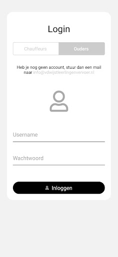 Android application vdWijst Vervoer screenshort