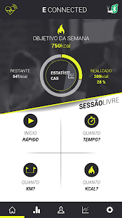Visualização do aplicativo