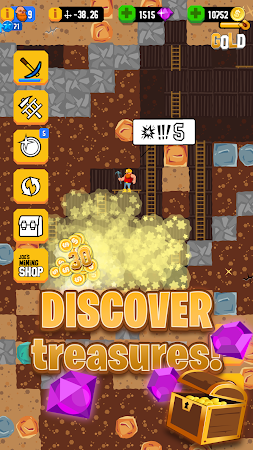 Game screenshot Gold Digger FRVR apk download