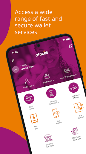 MyAfricell GM Screen 2
