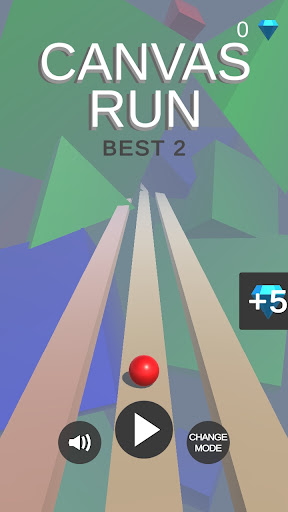 Android application Canvas Run screenshort