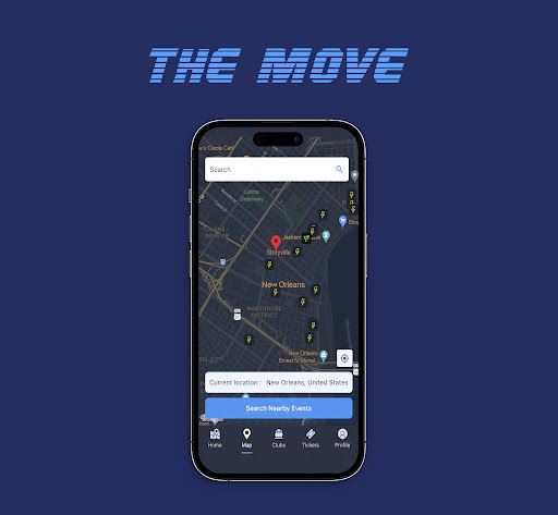 Android application The Move screenshort