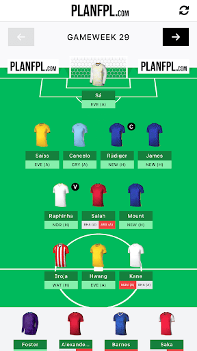 Screenshot of Plan FPL
