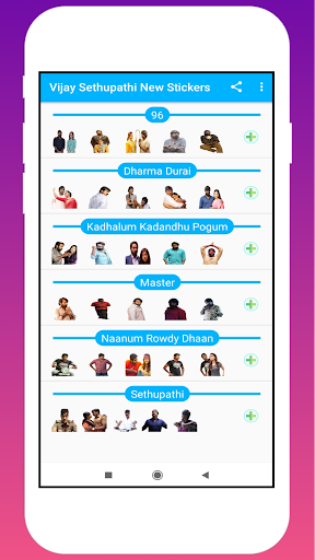 Vijay Sethupathi Stickers Screen 2