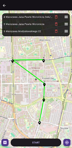 TRASEO: Twoja własna nawigacja Screenshot