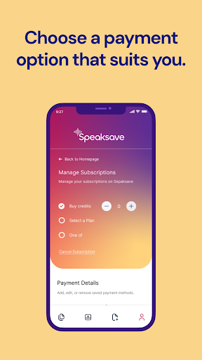 SpeakSave Screenshot 3 - AppWisp.com