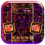 Cover Image of Tải xuống Warrior Skull Notional Theme  APK