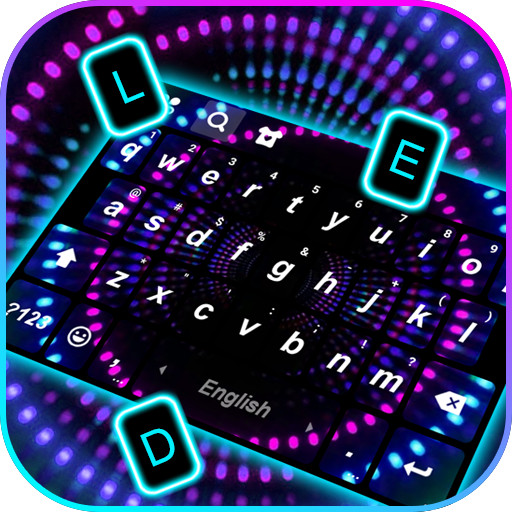 Flash Color Light Keyboard Bac logo