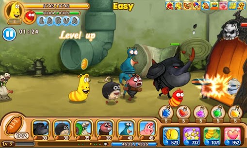 Larva Heroes: Lavengers APK 2.8.3 (MOD Membuka Semua Pahlawan/Unit/Keterampilan) 5