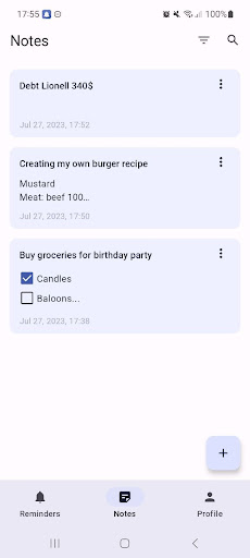 Clever Reminder Screen 2