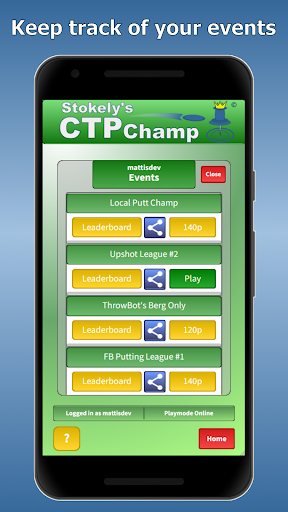 Android application Stokely's CTP Champ screenshort