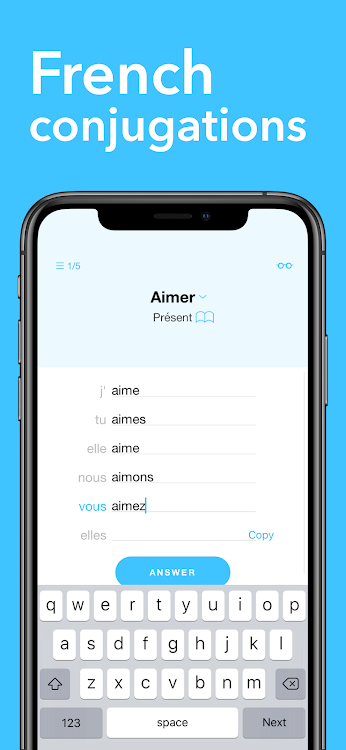 Conjuu - French Conjugation - 7.6.8 - (Android)
