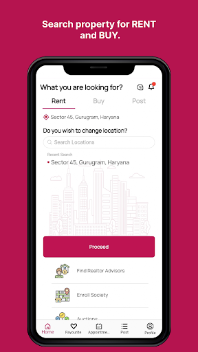 Android application Smart Door screenshort