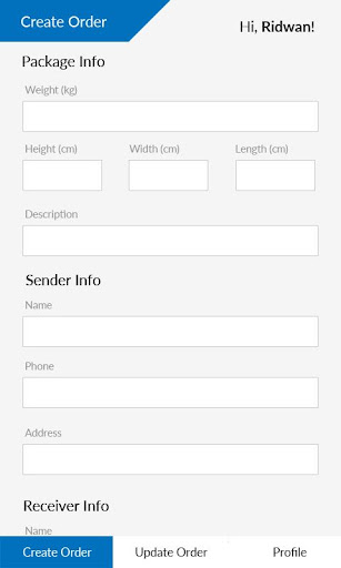 JPI Courier Screen 2