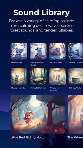 Screenshot of Celestia: Baby Sleep Sounds