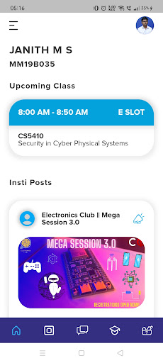 Android application InstiSpace IIT Madras screenshort