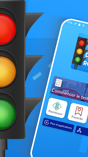 Android application Code de la route screenshort