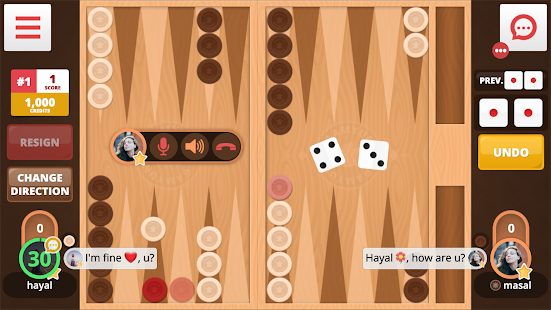 Backgammon Online 1.9.1 screenshots 1