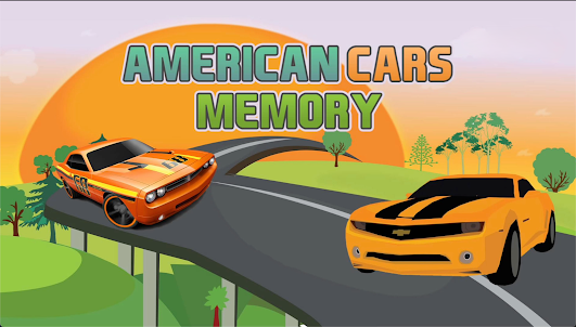 American Cars Memoria Game