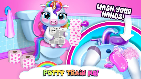 My Baby Unicorn - Virtual Pony Pet Care & Dress Up  Screenshots 3