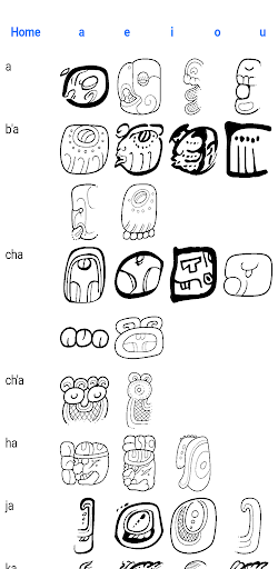 Android application Ancient Maya App screenshort