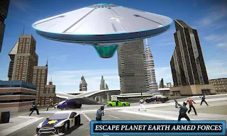 Alien Flying UFO Space Ship - Screenshot 1