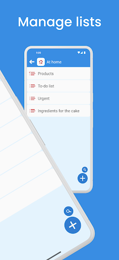 ListUp: List manager Screen 2