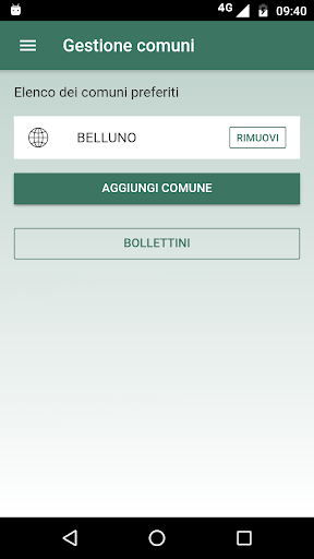 App ARPAV Agrometeo Nitrati Screen 3