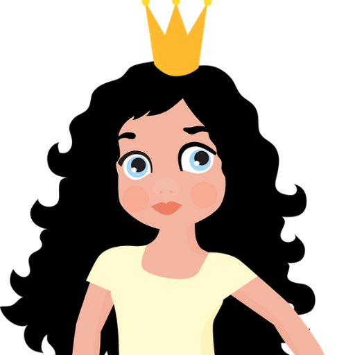 Flower princess logo