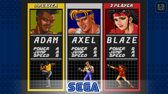 Streets of Rage Classic 1