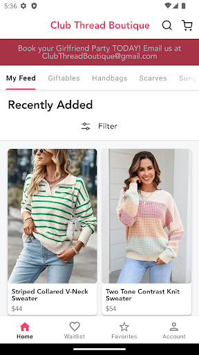 App preview