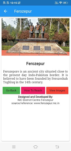 Ferozepur Tourism Screen 2