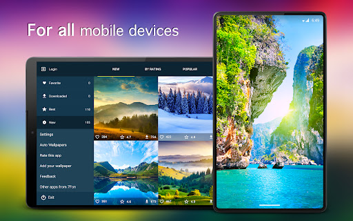 Screenshot of Nature Wallpapers 4K