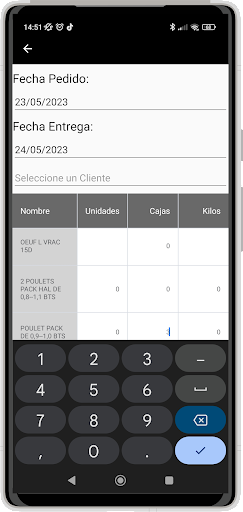 Afisa Pedidos Screen 3