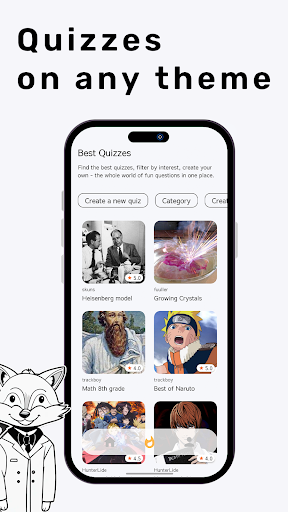Android application Questionary screenshort