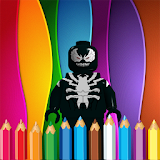 Coloring Lego Venom icon