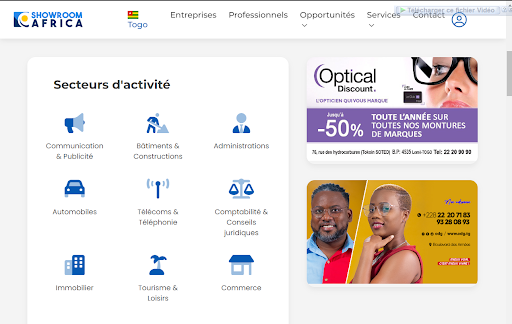 Annuaire Showroom Africa