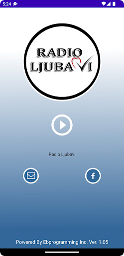 Android application Radio Ljubavi screenshort