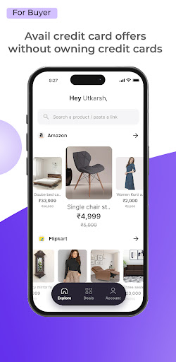 Android application PiePay: Avail Card Offers screenshort