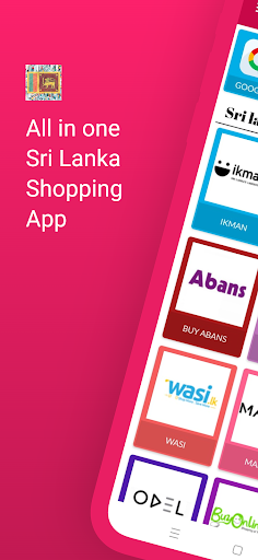 Android application Sri Lanka Shopping Hub screenshort