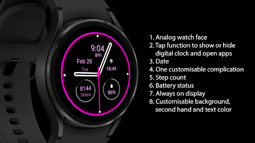 Neon - wear OS screenshot 3