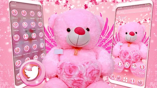 Pink Teddy Bear Theme Unknown