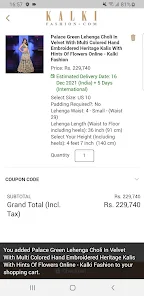 Kalki fashion online shopping sale