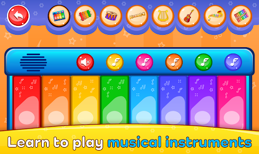 Kids Piano Music Games & Songs Screenshot