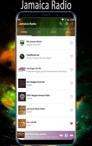 Android application Jamaica Radio screenshort
