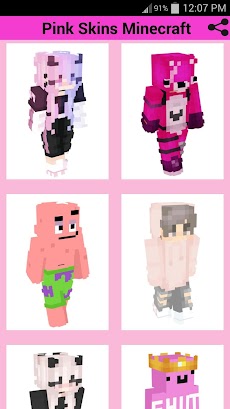 Pink Skins for Minecraftのおすすめ画像1