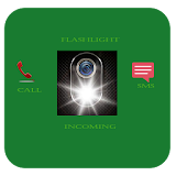 Flash Light SMS Call Incoming icon