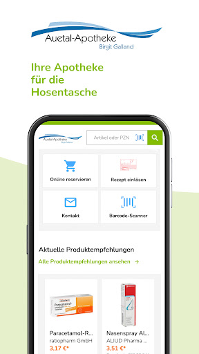 Android application Auetal-Apotheke Hanstedt screenshort