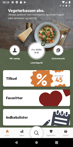 Android application nemlig.com screenshort